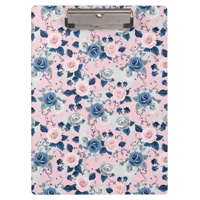 Pranchetas Pinks, Blues e Rosas Elegantes (Frente)