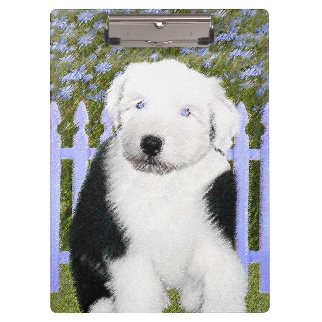 Pranchetas Pintor de Cachorro - Pintura de Cachorro (Frente)