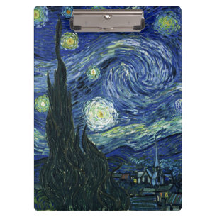 Pranchetas Pintura de arte na noite estelar Vincent van Gogh