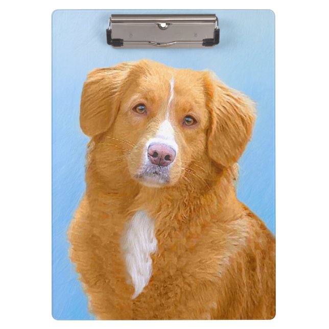 Pranchetas Pintura de Cachorro de Retriever com Tolerância a  (Frente)