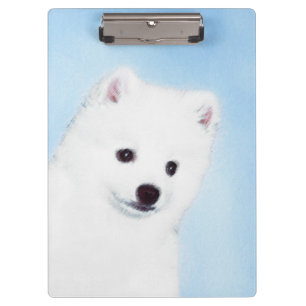 Pranchetas Pintura de Cachorro Eskimo Americano - Arte Origin