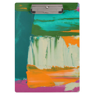 Pranchetas Pintura de impressão de expressão livre multicol
