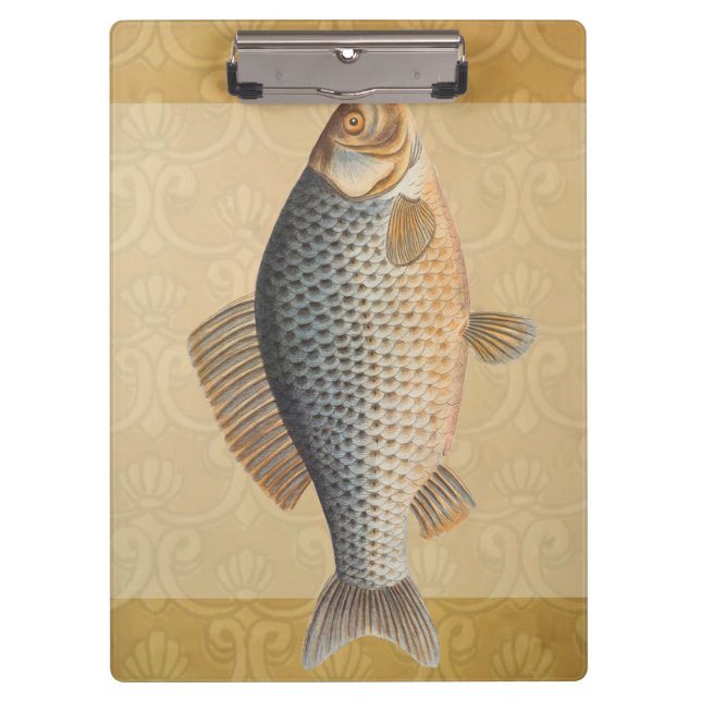 Pranchetas pintura de pesca de peixe carpa desenho de água do (Frente)
