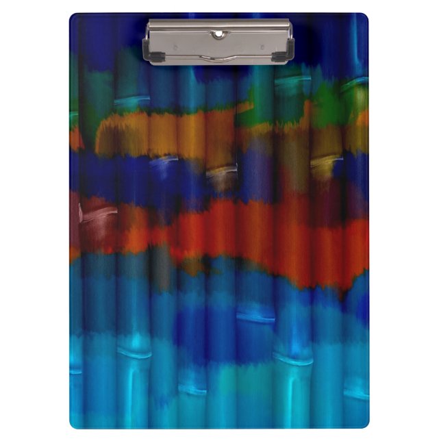 Pranchetas Pintura em acrílico de bambu 2 (Frente)