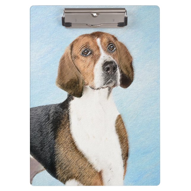 Pranchetas Pintura Inglesa em Foxhound - Arte Cachorro Origin (Frente)