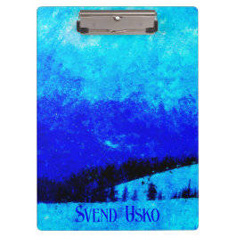 Pranchetas Pintura personalizada da paisagem da montanha de i