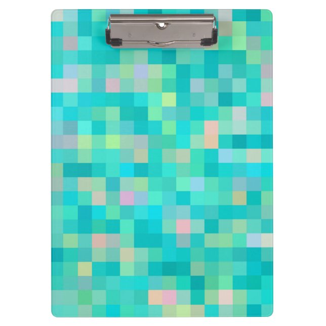 Pranchetas Pixel Art Multicolor Patterno (Frente)