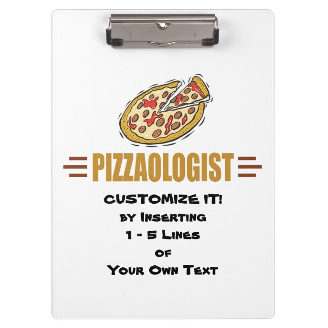 Pranchetas Pizza Personalizada (Frente)