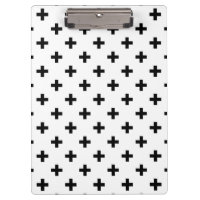 Polka preto cruza em branco