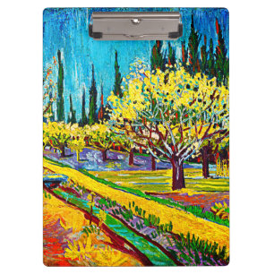 Pranchetas Pomar Bordado por Cypress Vincent Van Gogh
