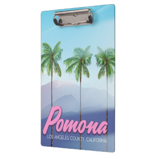 Pranchetas Pomona, poster de viagens dos EUA