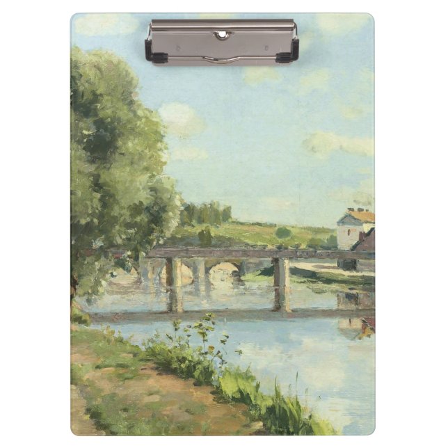 Pranchetas Pont Du Chemin De Fer Camille Pissarro (Frente)