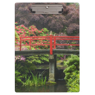 Pranchetas Ponte Heart com rododendros floridos,