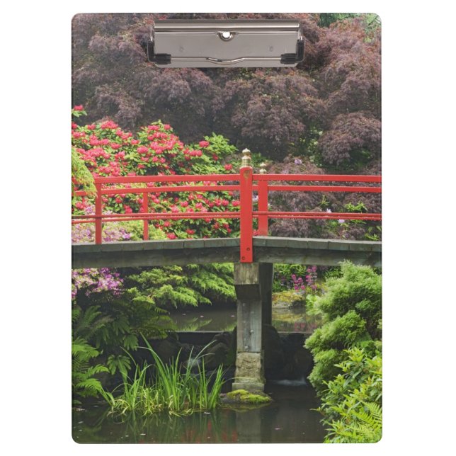 Pranchetas Ponte Heart com rododendros floridos, (Frente)