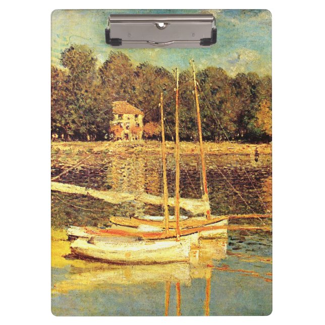 Pranchetas Ponte no Argenteuil Claude Monet (Frente)