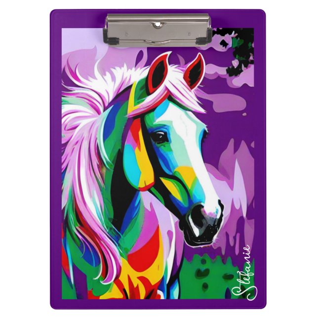 Pranchetas Pony Colorido (Frente)