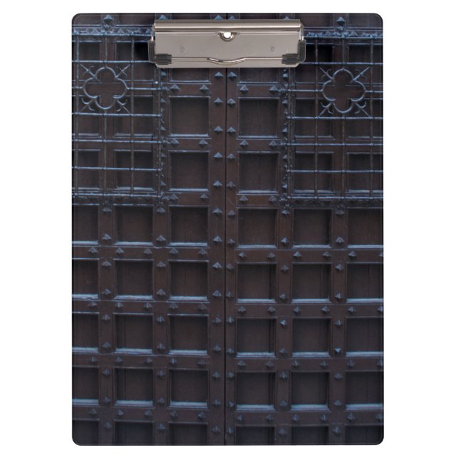 Pranchetas Porta de Ferro Marrom Forte (Frente)