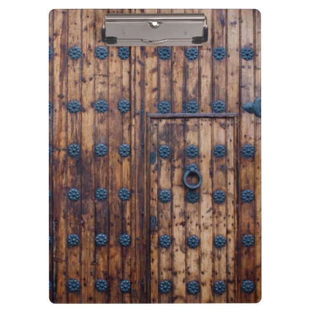 Pranchetas Porta Pequena Antiga Dentro De Portas Grandes (Frente)