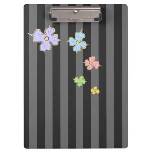 Pranchetas Porta-prancheta de flores em cascata sonhada
