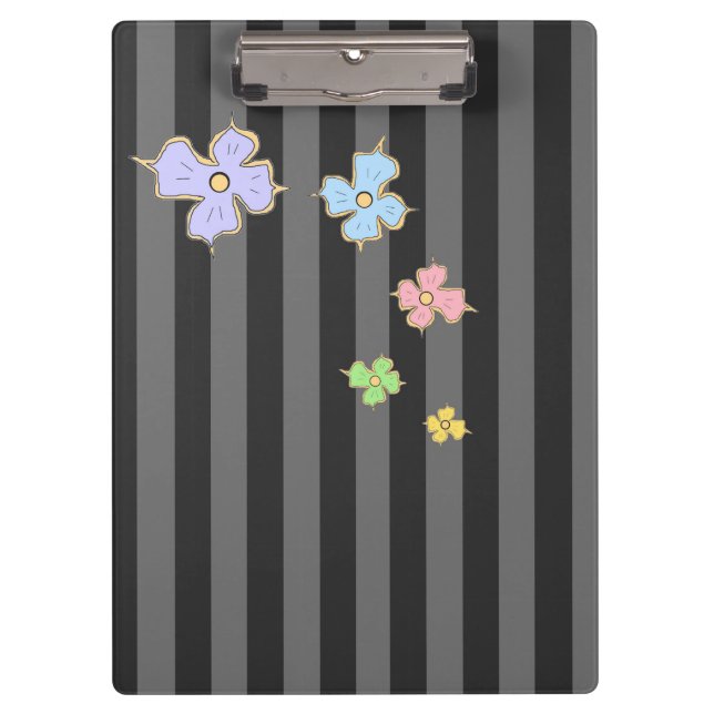 Pranchetas Porta-prancheta de flores em cascata sonhada (Frente)