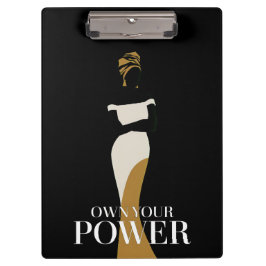 Pranchetas Possuir seu poder: um retrato da confiança e da gr