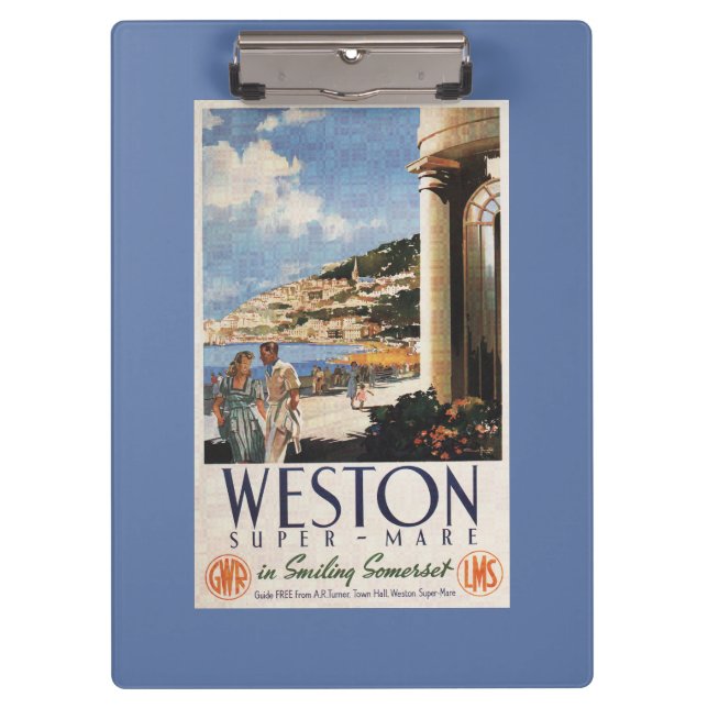 Pranchetas Poster de negligência da estrada de ferro da costa (Frente)