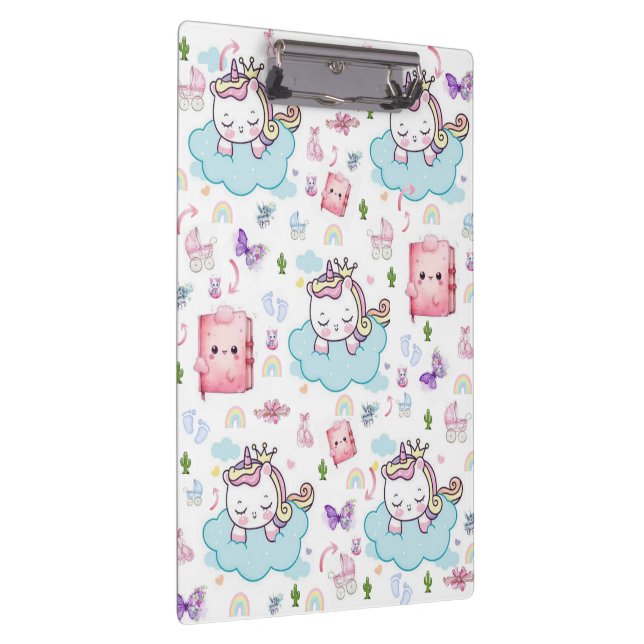 Pranchetas Prancha Rosa, Unicórnio Azul Arco-íris Gato  (Direita)