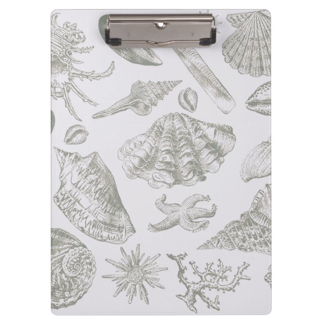 Pranchetas Prateleiras de Arte Suave de Seashell (Frente)