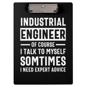 Pranchetas Presente de Engenheiro Industrial Engraçado