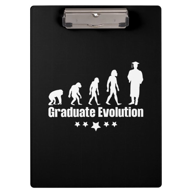 Pranchetas Presente de Graduação | Evolução do Formando (Frente)