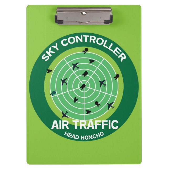 Pranchetas Presente Funny Air Traffic Controller | Aeroportos (Frente)