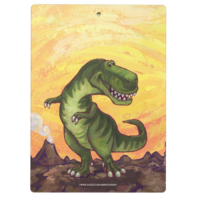 Pranchetas Presentes e acessórios do Tyrannosaurus (Verso)