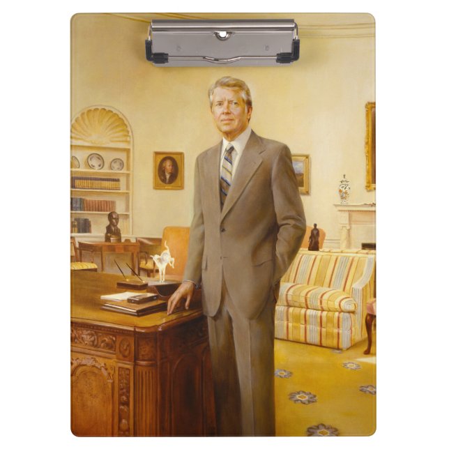 Pranchetas Presidente americano James Earl Carter Escritório  (Frente)