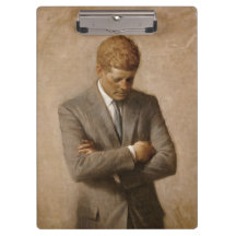 Presidente Americano John Kennedy Retrato Pintado