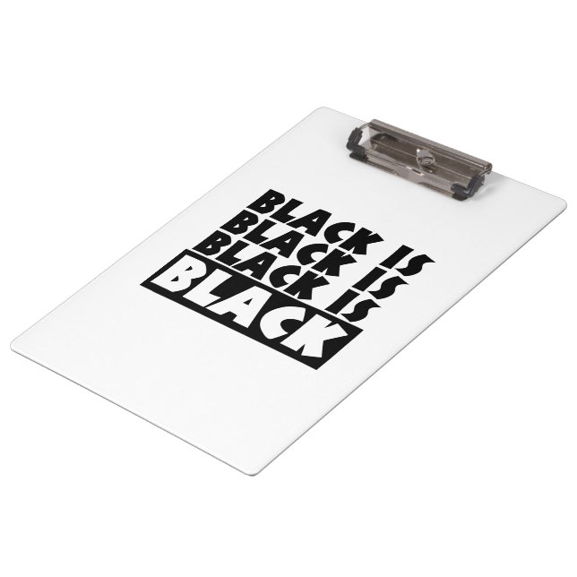 Pranchetas Preto é Preto (Inclinado)