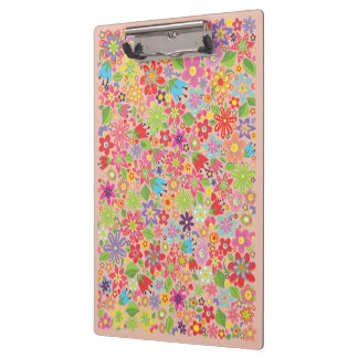 Pranchetas Primavera Floral Bright Flower Office Papers