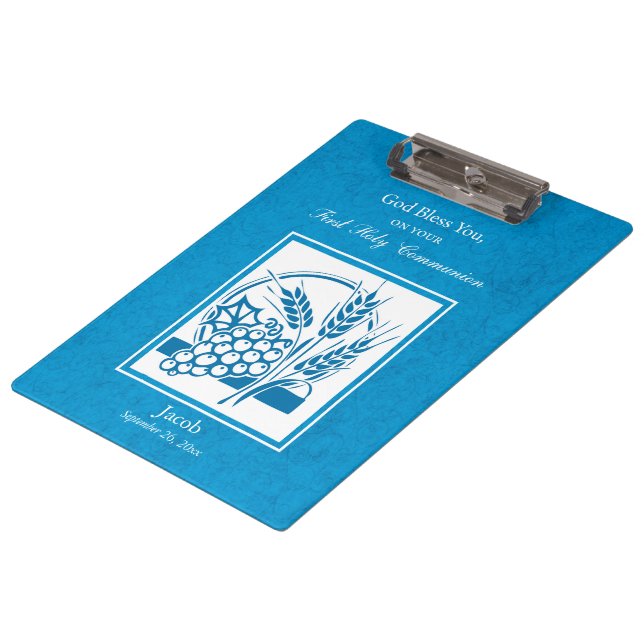 Pranchetas Primeira Comunhão, Trigo, Uva Azul (Inclinado)