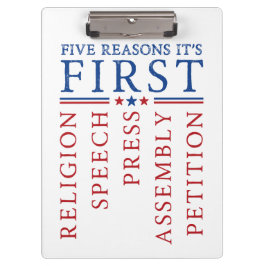 Pranchetas Primeira Emenda Liberdade de Expressão Manifestaçã