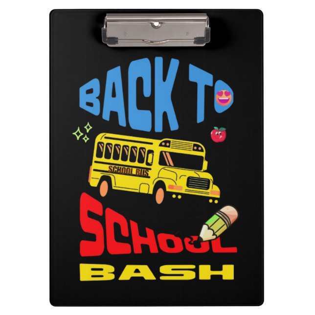 Pranchetas Primeiro dia de início da escola (Frente)