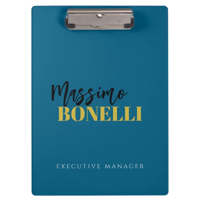 Pranchetas Professional elegant modern minimalist plain (Frente)