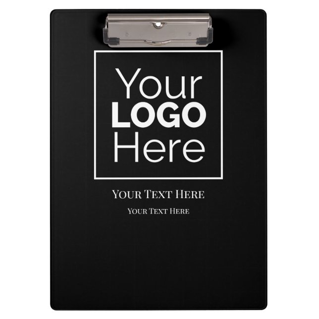 Pranchetas Profissional de logotipo de empresa personalizado (Frente)