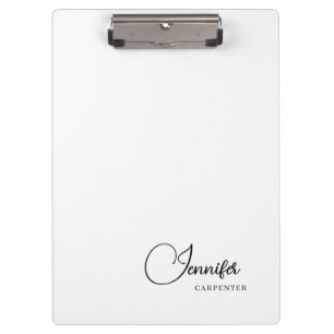Pranchetas Profissional elegante moderno minimalista adicione