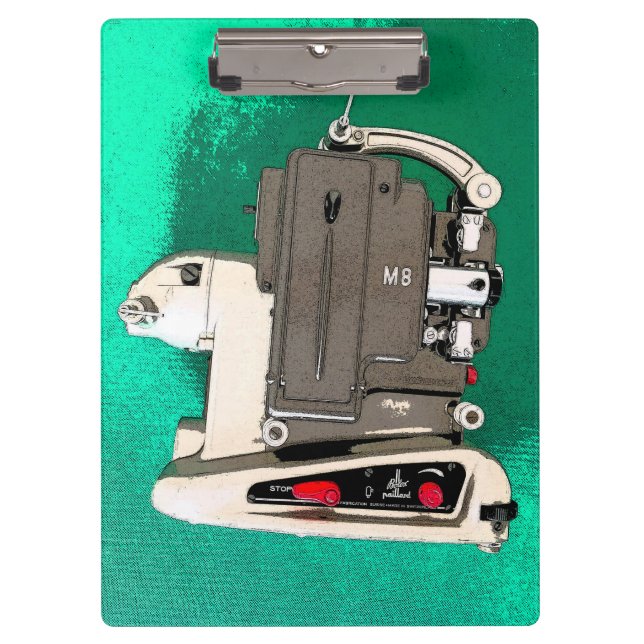 Pranchetas Projetor de filmes Vintage (Frente)