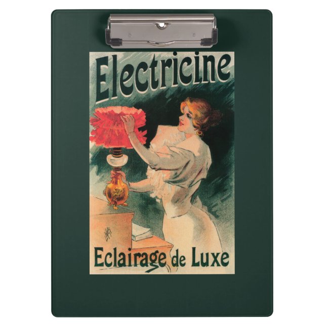 Pranchetas Promocional PosterFrance de Electricine (Frente)