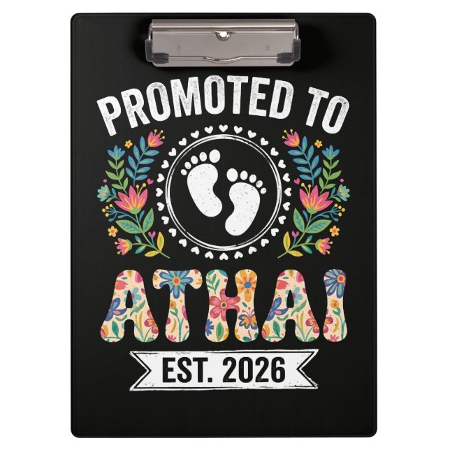 Pranchetas Promovida a Athai 2026 Primeira Tia (Frente)