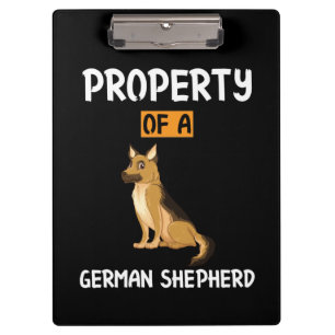 Pranchetas Propriedade De Arte Do Apekeeper De Um German shep