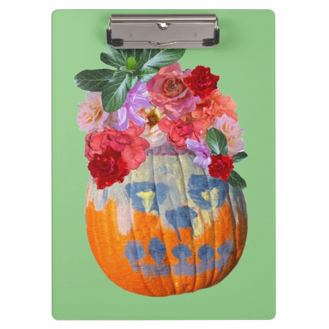 Pranchetas Pumpkin Floral (Frente)