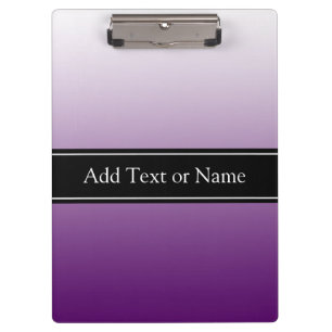 Pranchetas Purple Faded Personalizado