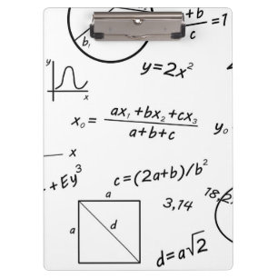 Pranchetas Quadro branco de matemática