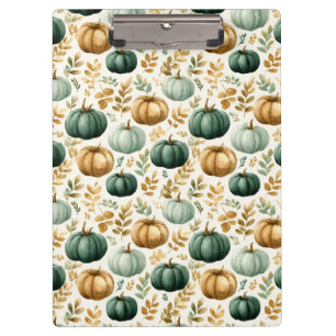 Pranchetas Quadro de Fotografias de Pumpkin de Queda Personal